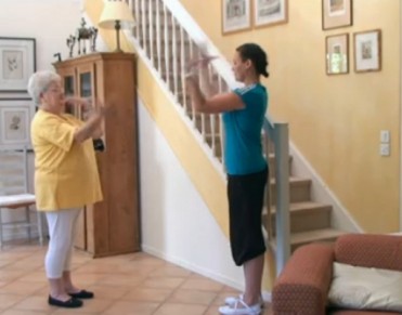 Exercice aidants et aidés comme dans un miroir
